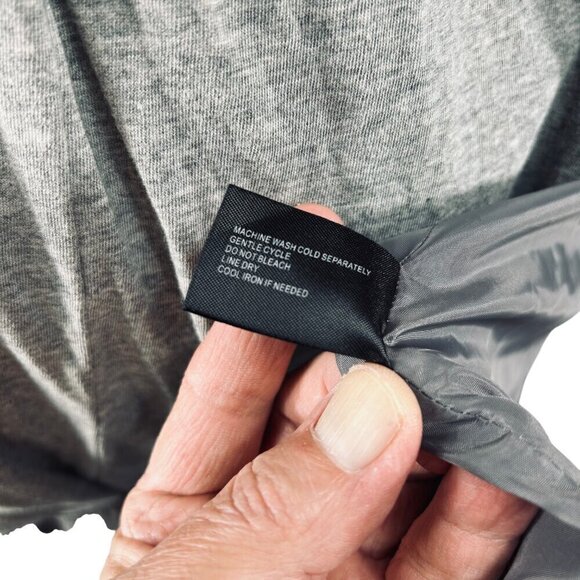 MO-KA by Santa Fe Apparel Lillian Gray Lightweight Full Zip Jacket Size L - Picture 10 of 12